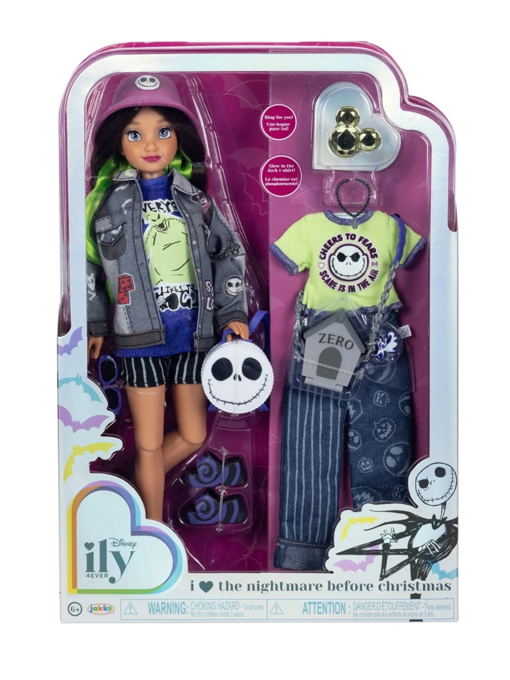 Disney ILY 4Ever NIGHTMARE BEFORE CHRISTMAS Deluxe Fashion Doll Jack Skellington